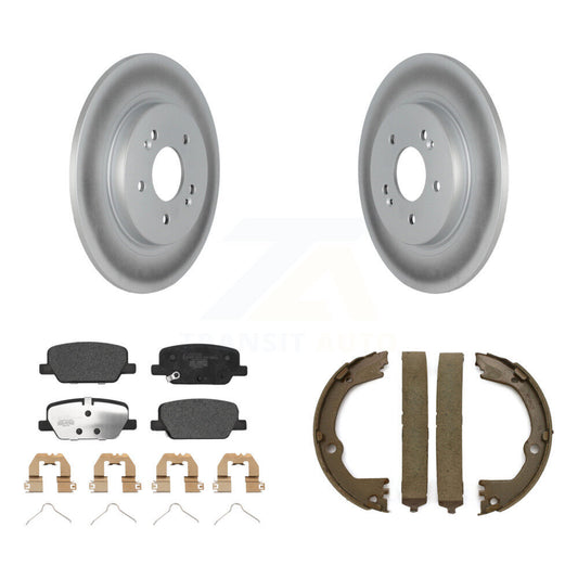 Disc Rotors and Ceramic Brake Pads Kit-KGT-104512