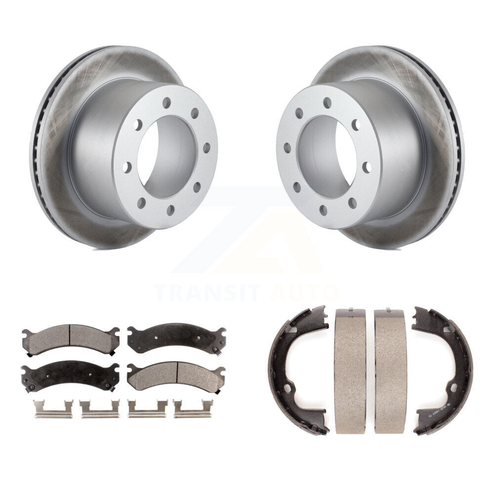 Coated Disc Rotors and Ceramic Brake Pads Kit-KGT-104514 Kit.bestparts.ca