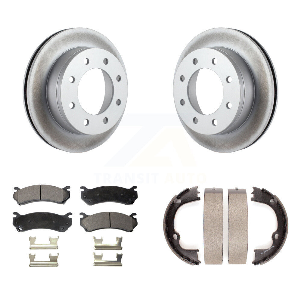 Coated Disc Rotors and Ceramic Brake Pads Kit-KGT-104515 Kit.bestparts.ca