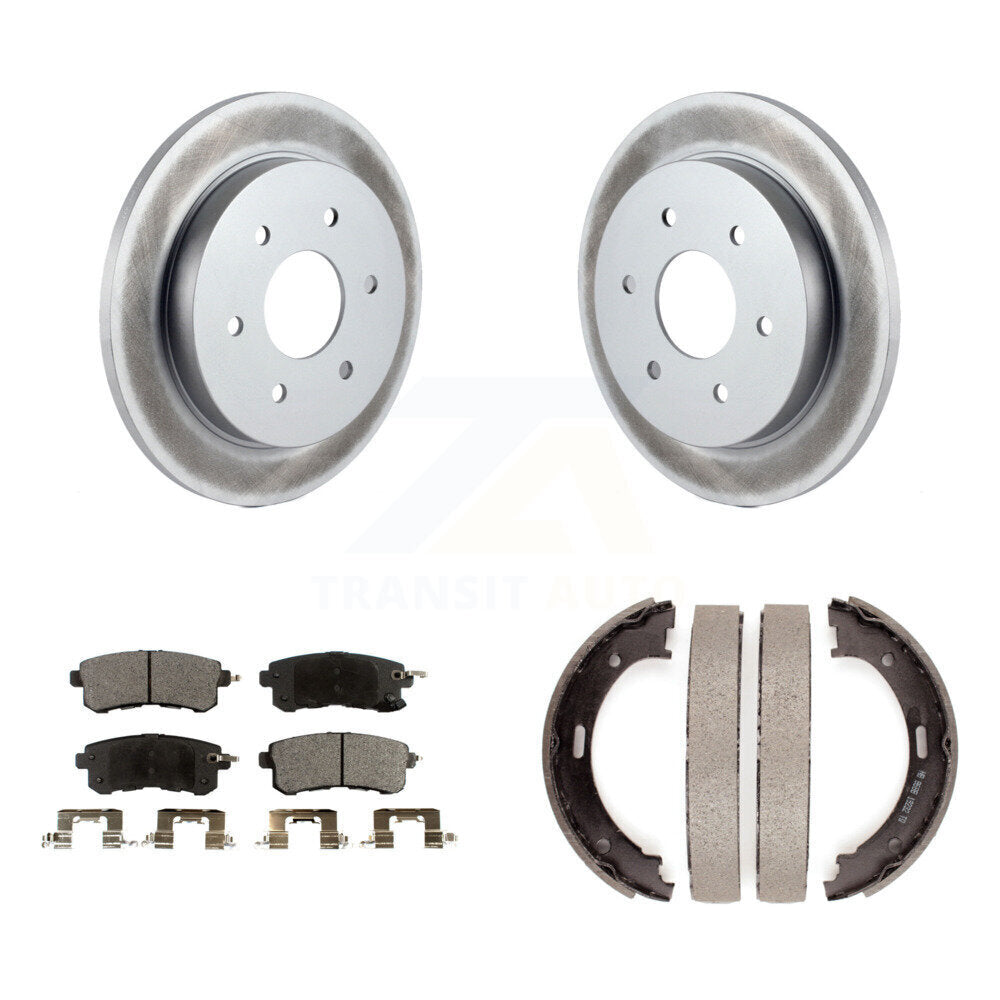Coated Disc Rotors and Ceramic Brake Pads Kit-KGT-104521 Kit.bestparts.ca