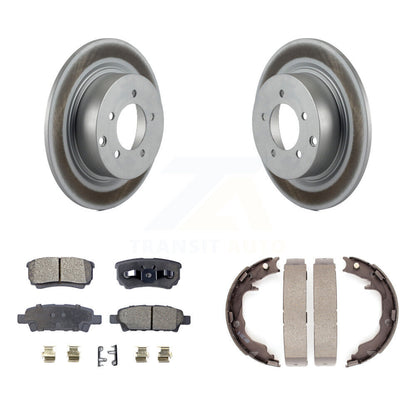 Coated Disc Rotors and Ceramic Brake Pads Kit-KGT-104529