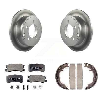 Coated Disc Rotors and Ceramic Brake Pads Kit-KGT-104530