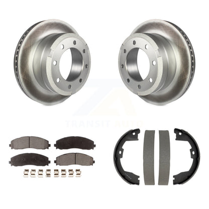 Coated Disc Rotors and Ceramic Brake Pads Kit-KGT-104531