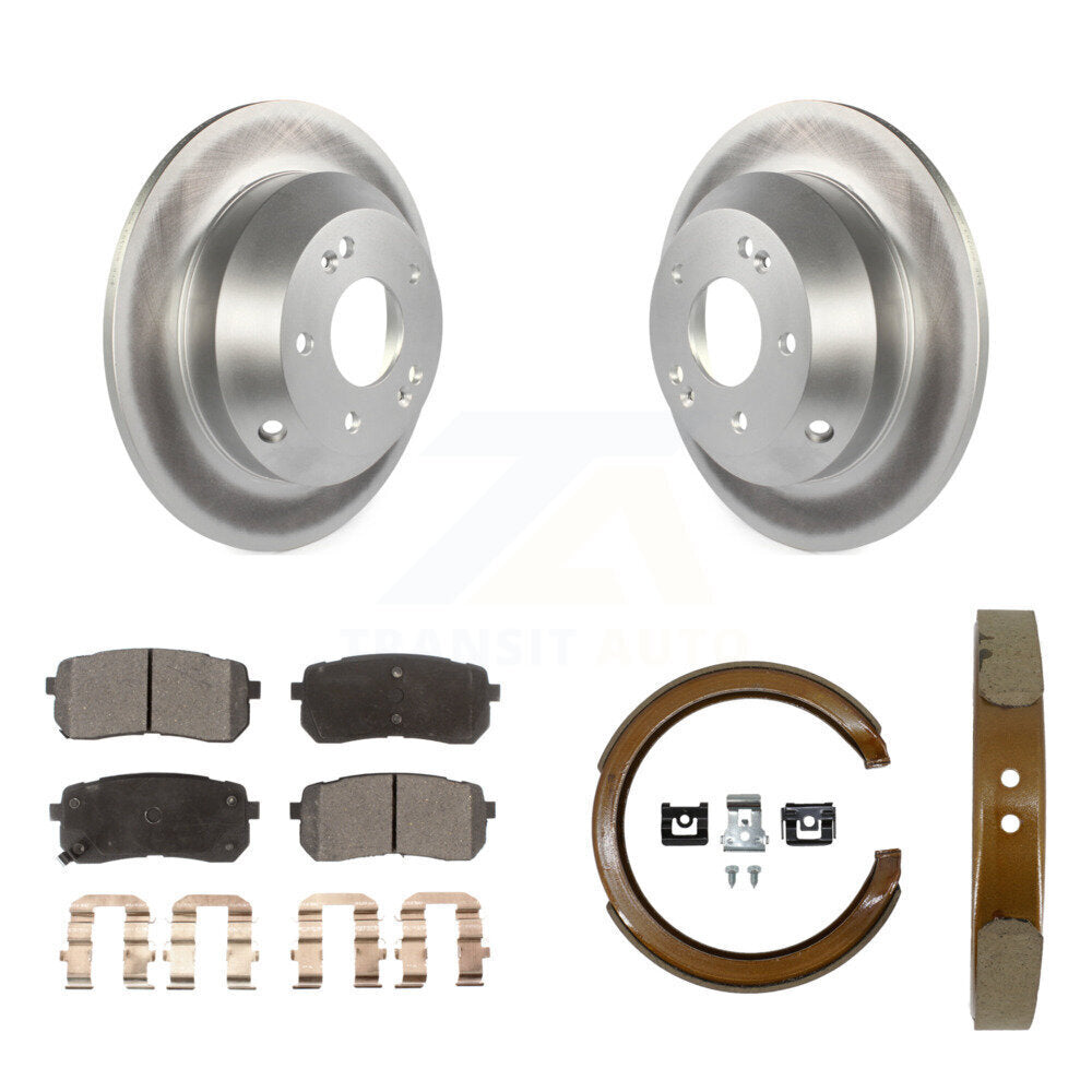 Coated Disc Rotors and Ceramic Brake Pads Kit-KGT-104534 Kit.bestparts.ca