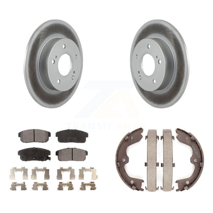 Coated Disc Rotors and Ceramic Brake Pads Kit-KGT-104535