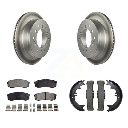 Coated Disc Rotors and Ceramic Brake Pads Kit-KGT-104536
