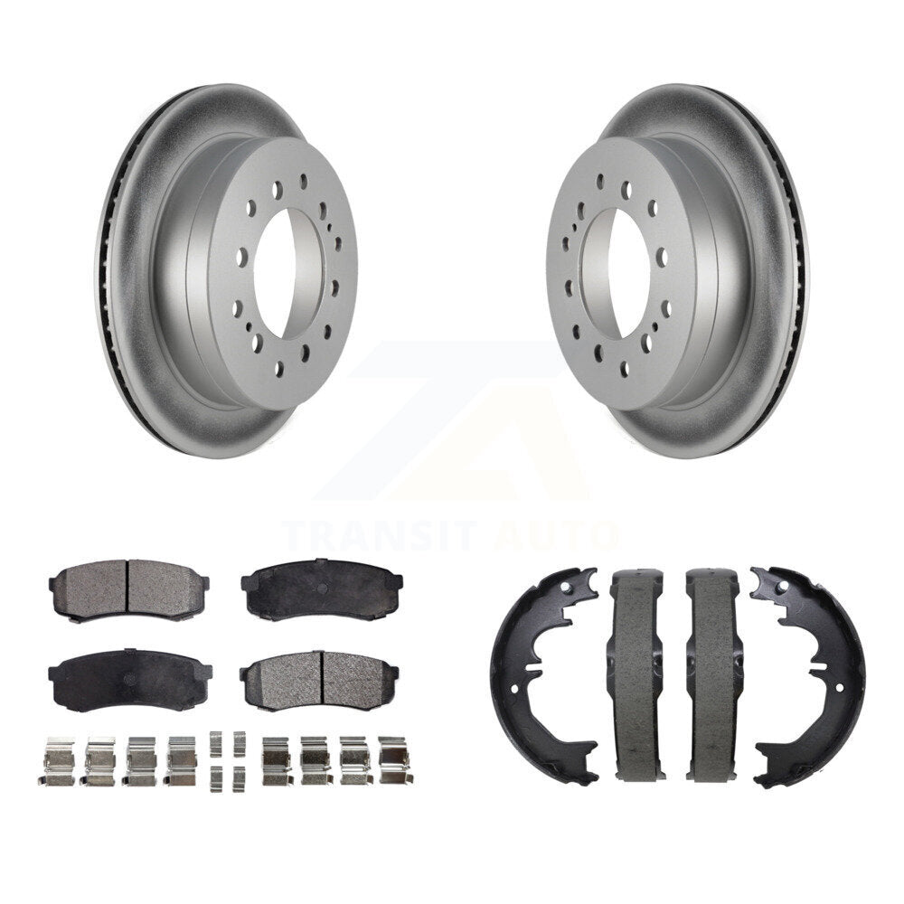 Coated Disc Rotors and Ceramic Brake Pads Kit-KGT-104537 Kit.bestparts.ca
