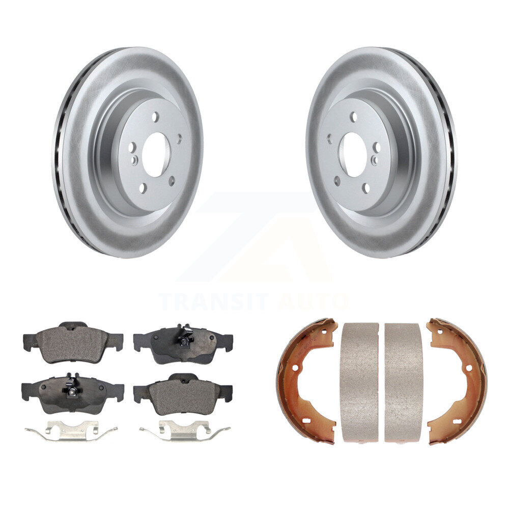 Coated Disc Rotors and Ceramic Brake Pads Kit-KGT-104538 Kit.bestparts.ca