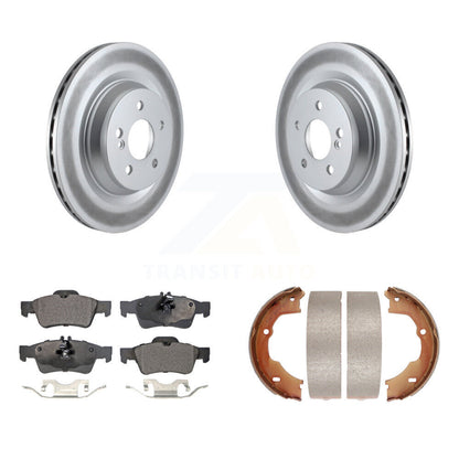 Coated Disc Rotors and Ceramic Brake Pads Kit-KGT-104538