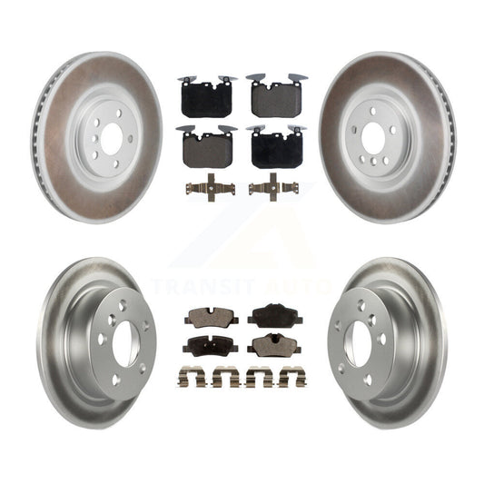 Coated Disc Rotors and Ceramic Brake Pads Kit-KGT-104539