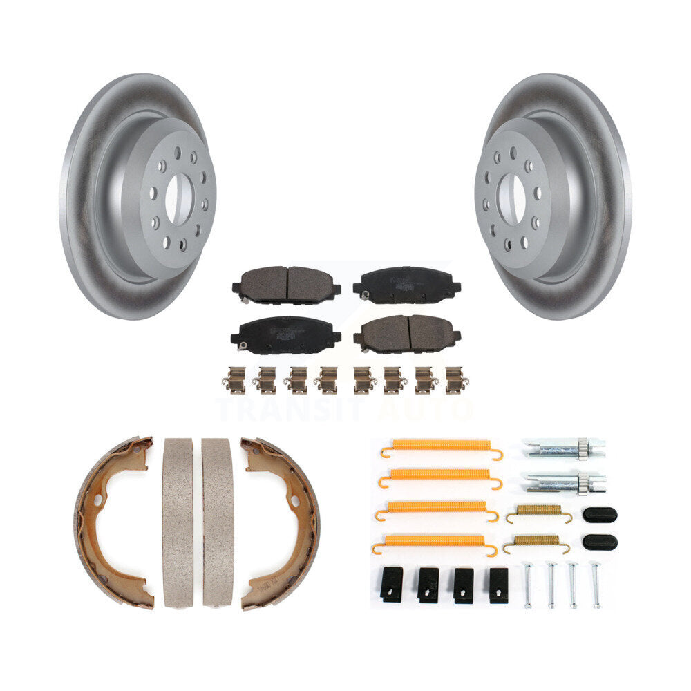 Disc Rotors and Ceramic Brake Pads Kit-KGT-104558