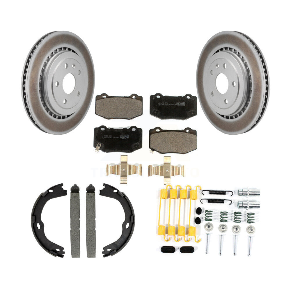 Disc Rotors and Ceramic Brake Pads Kit-KGT-104564 Kit.bestparts.ca