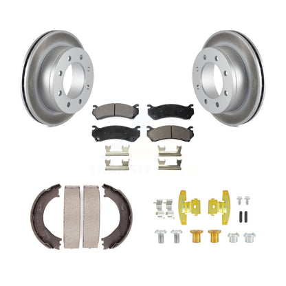 Coated Disc Rotors and Ceramic Brake Pads Kit-KGT-104567