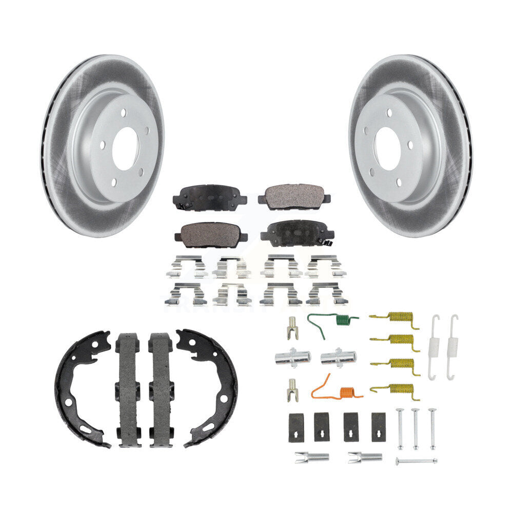 Disc Rotors and Ceramic Brake Pads Kit-KGT-104583