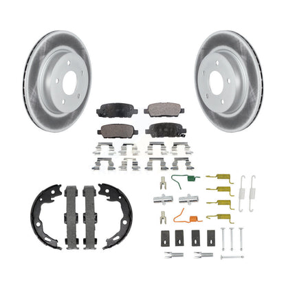Disc Rotors and Ceramic Brake Pads Kit-KGT-104583