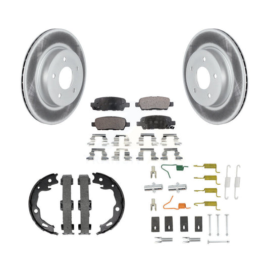 Disc Rotors and Ceramic Brake Pads Kit-KGT-104583