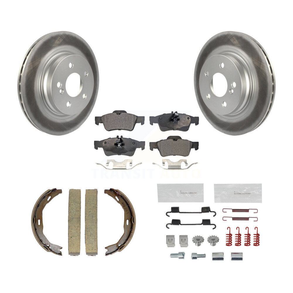 Coated Disc Rotors and Ceramic Brake Pads Kit-KGT-104585 Kit.bestparts.ca
