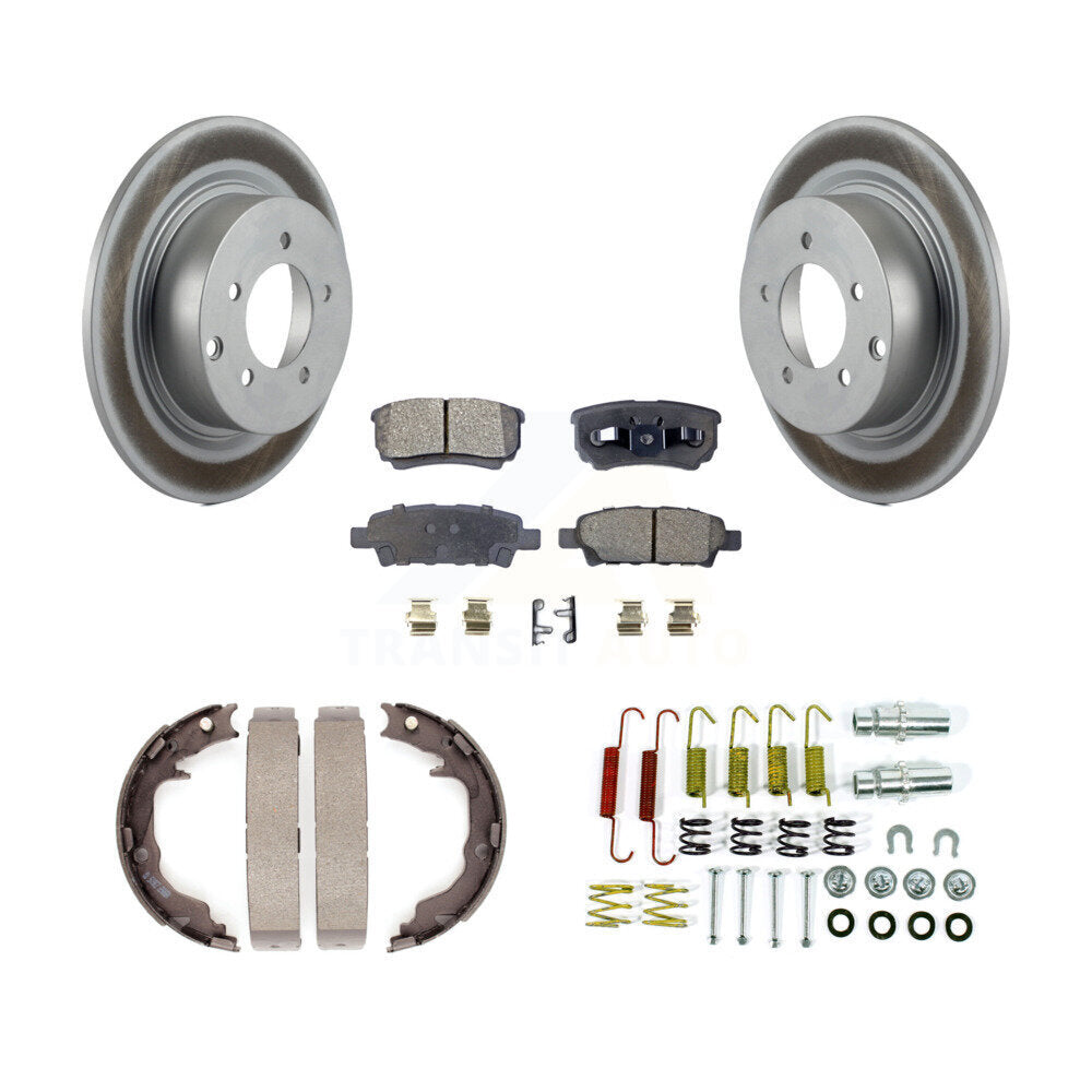 Coated Disc Rotors and Ceramic Brake Pads Kit-KGT-104592 Kit.bestparts.ca