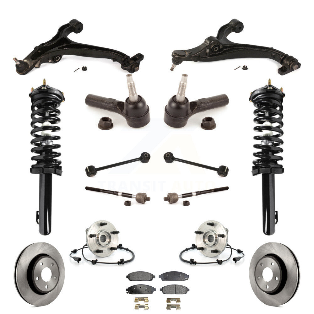 suspension strut coil spring assembly-km-100393 - Kit.bestparts.ca