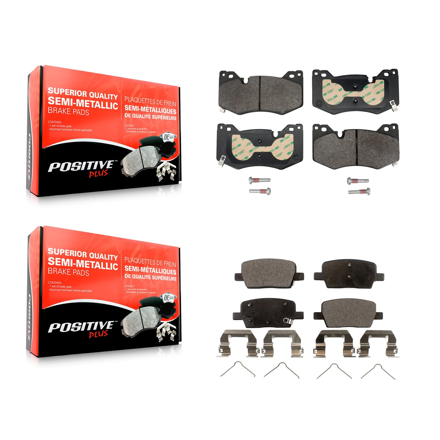 Brake Pads Kit-KPF-100798 Kit.bestparts.ca