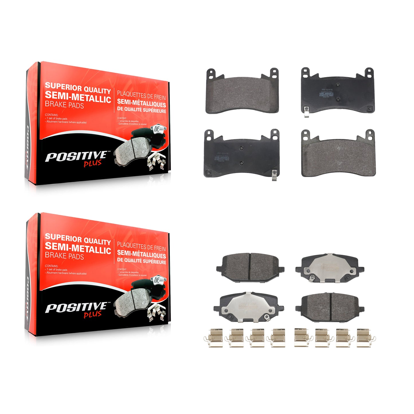 Brake Pads Kit-KPF-100807 Kit.bestparts.ca