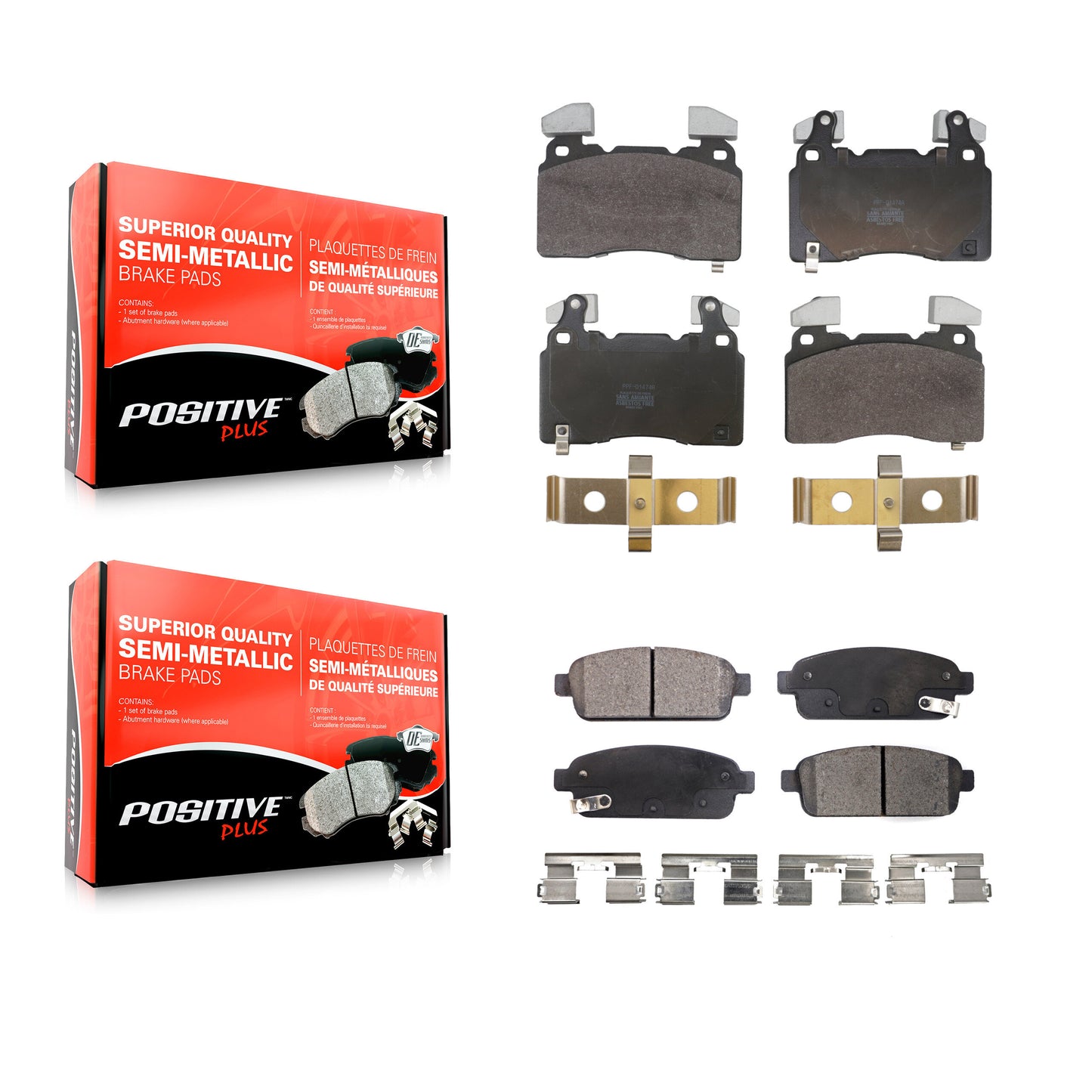 Brake Pads Kit-KPF-100812 Kit.bestparts.ca
