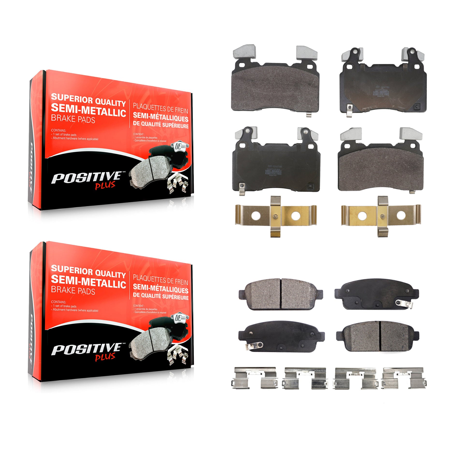 Brake Pads Kit-KPF-100812