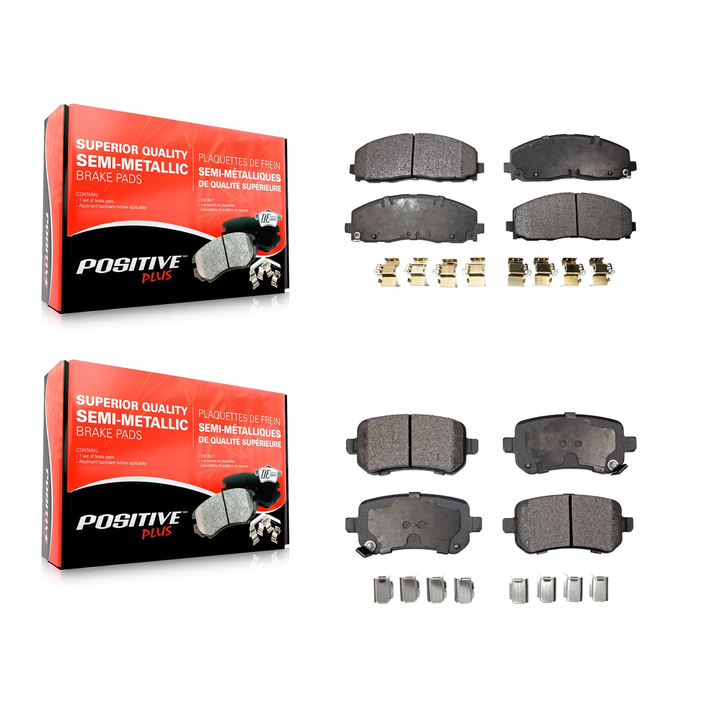 Brake Pads Kit-KPF-100817 Kit.bestparts.ca