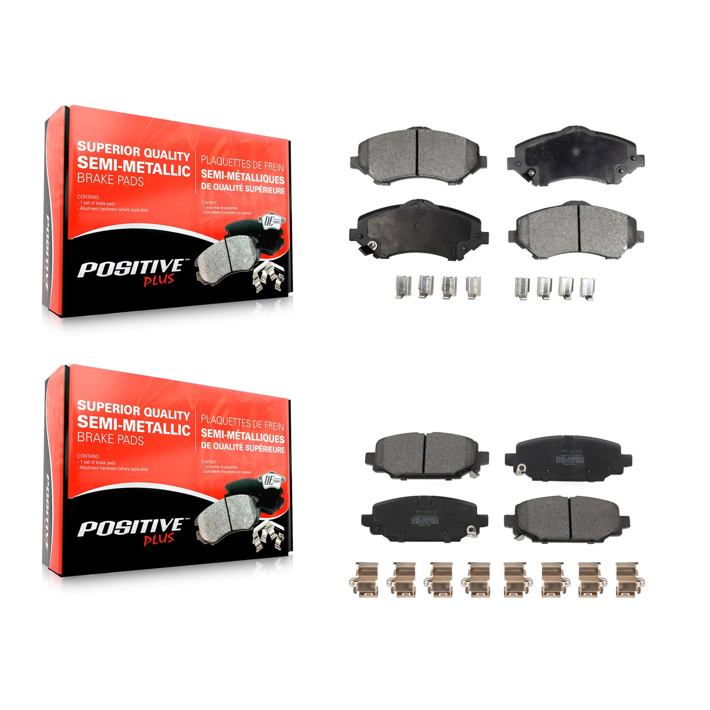 Brake Pads Kit-KPF-100818 Kit.bestparts.ca