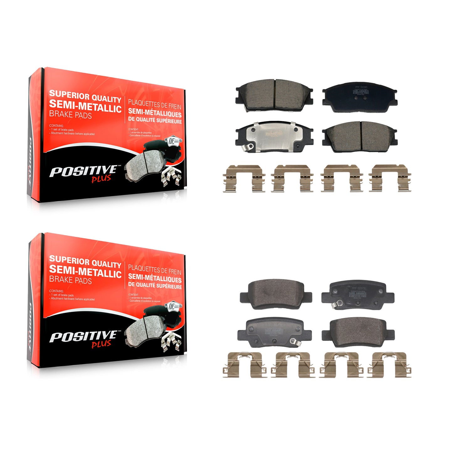 Brake Pads Kit-KPF-100824 Kit.bestparts.ca