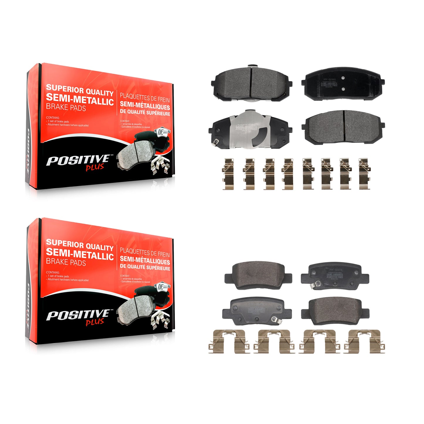 Brake Pads Kit-KPF-100825 Kit.bestparts.ca