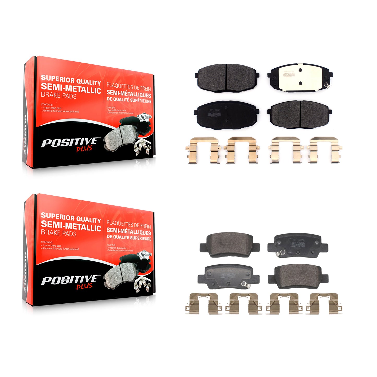 Brake Pads Kit-KPF-100829 Kit.bestparts.ca