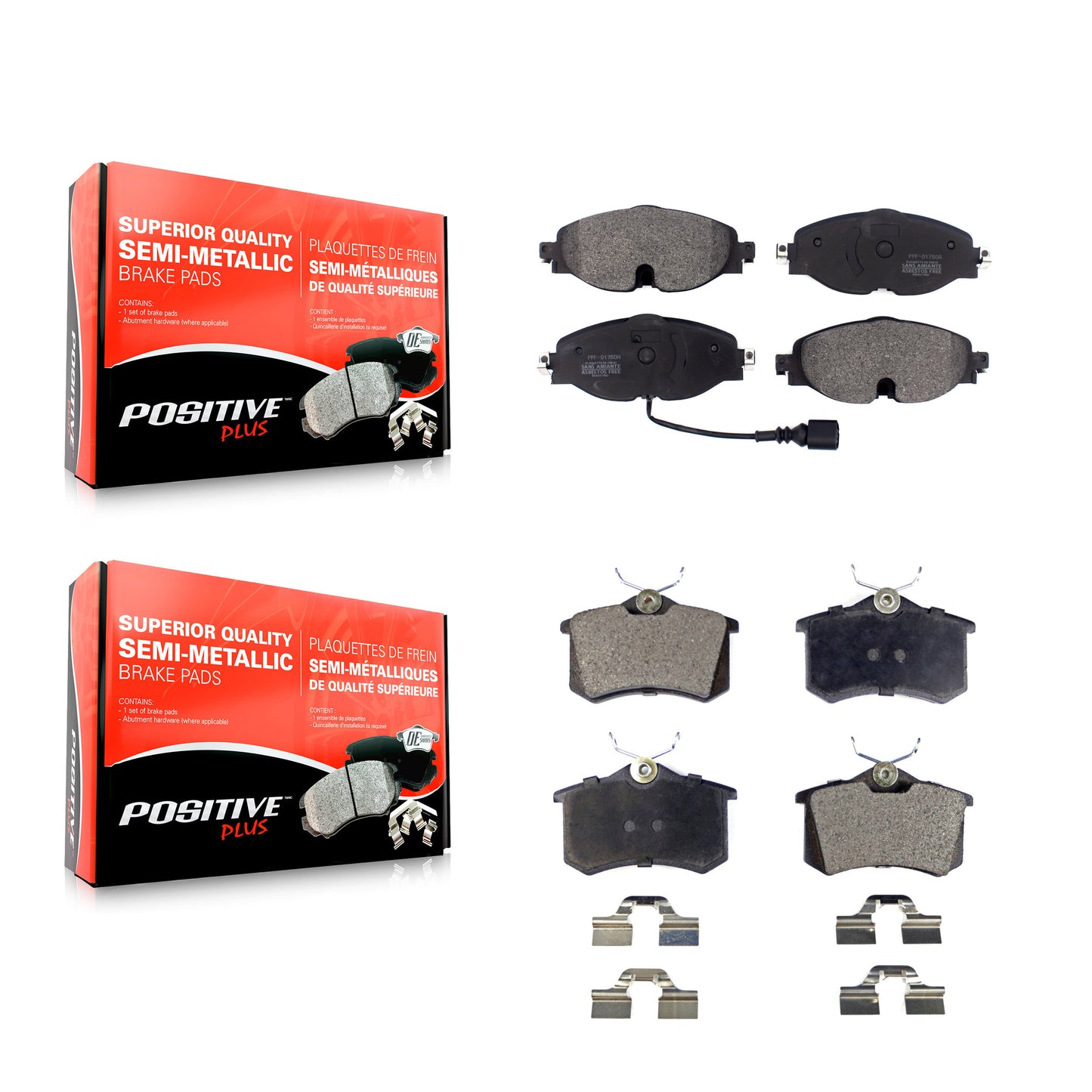 Brake Pads Kit-KPF-100830 Kit.bestparts.ca