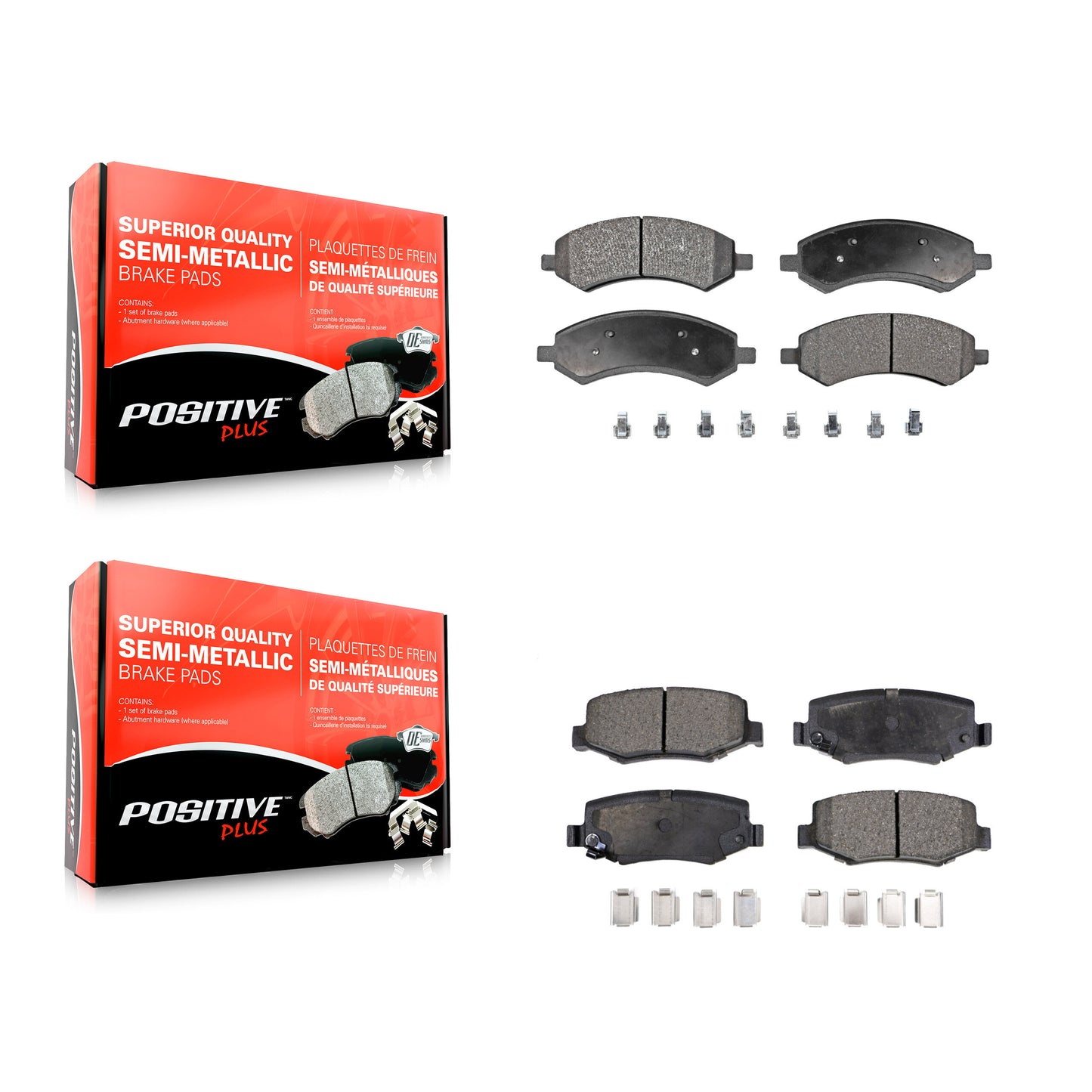 Brake Pads Kit-KPF-100832 Kit.bestparts.ca