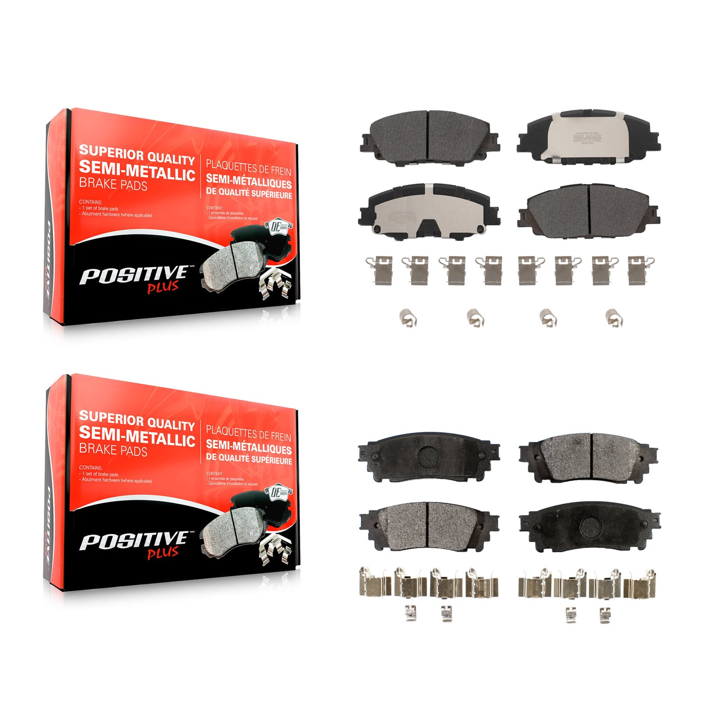 Brake Pads Kit-KPF-100838 Kit.bestparts.ca
