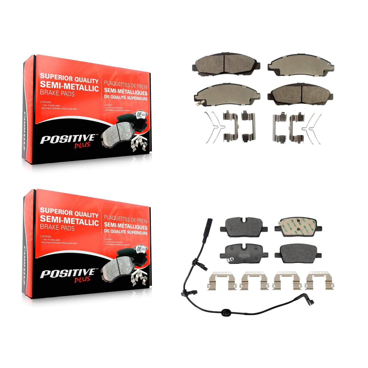 Brake Pads Kit-KPF-100841 Kit.bestparts.ca