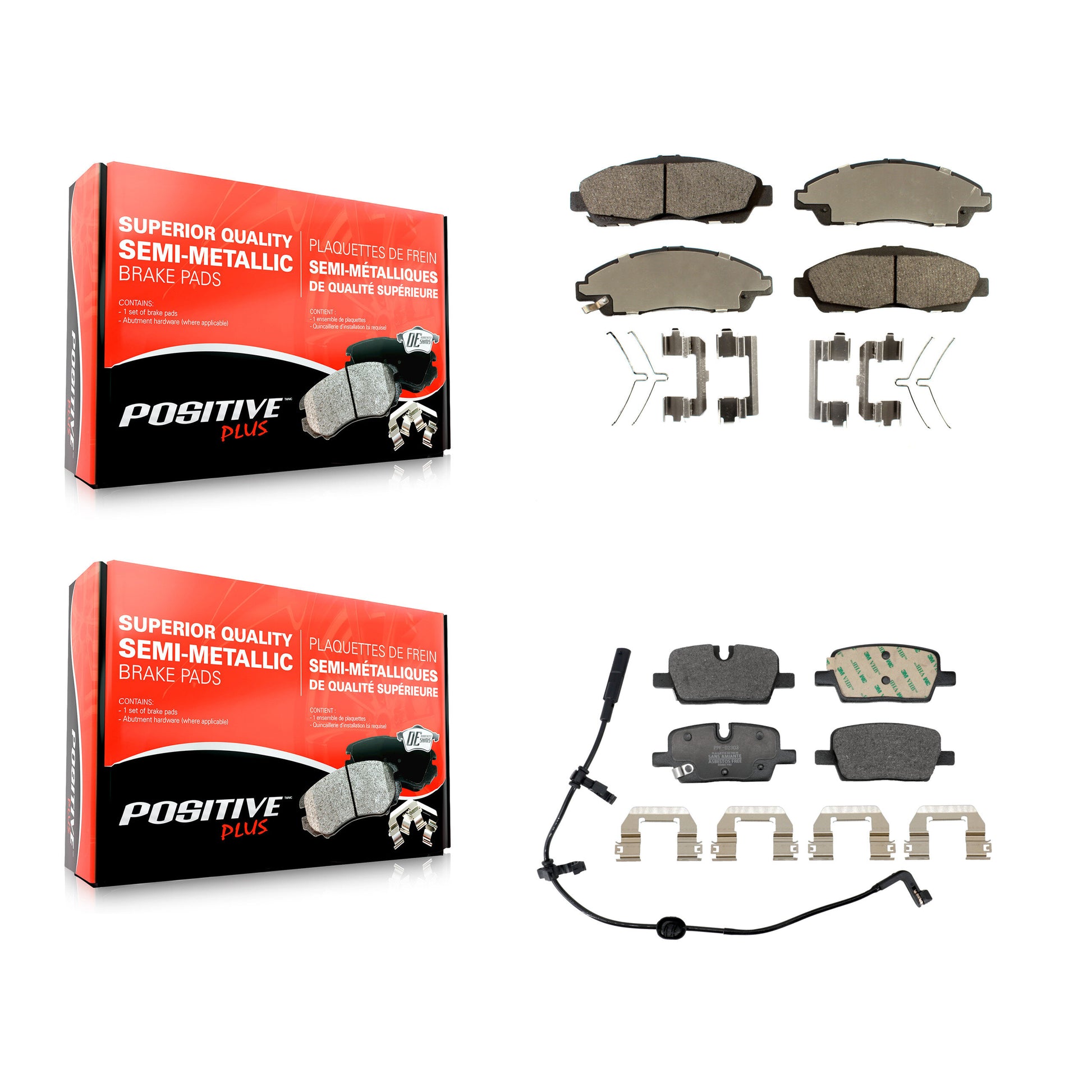 Brake Pads Kit-KPF-100841