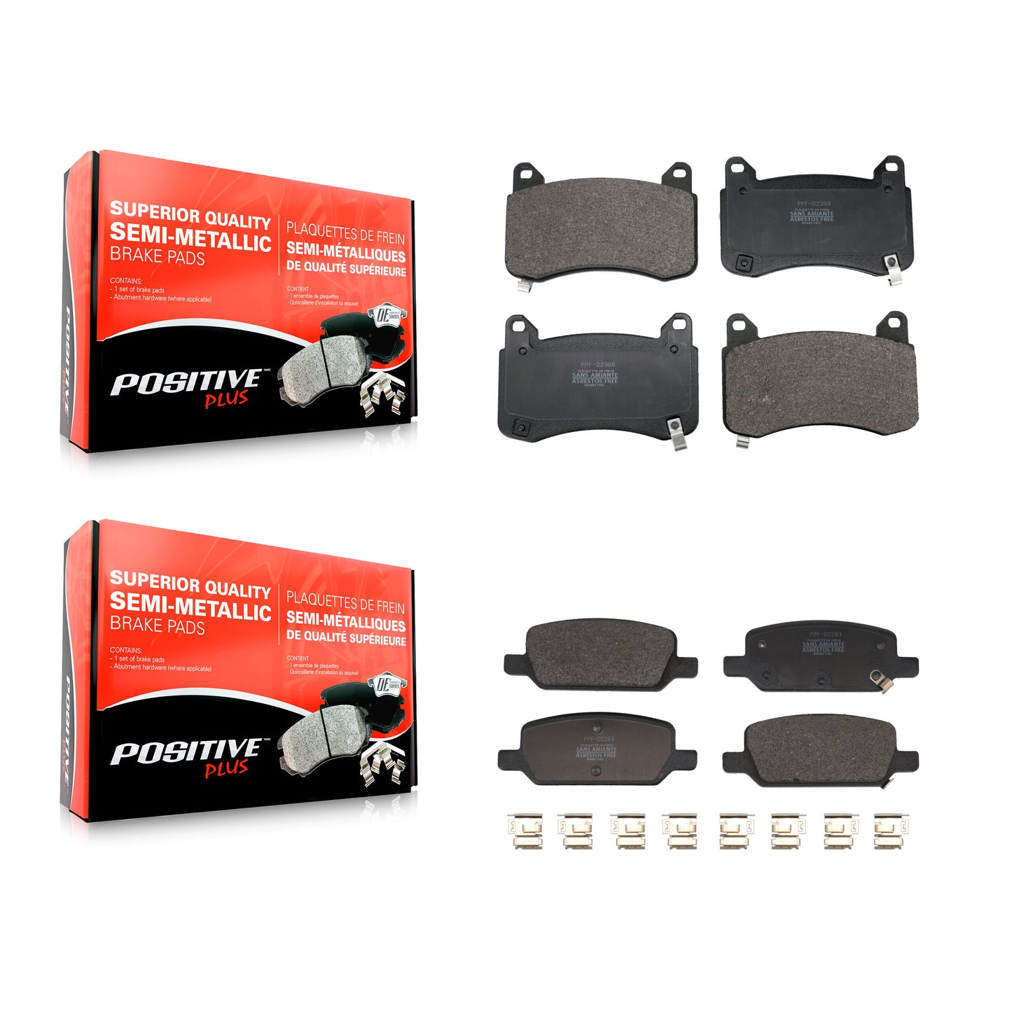 Brake Pads Kit-KPF-100843 Kit.bestparts.ca