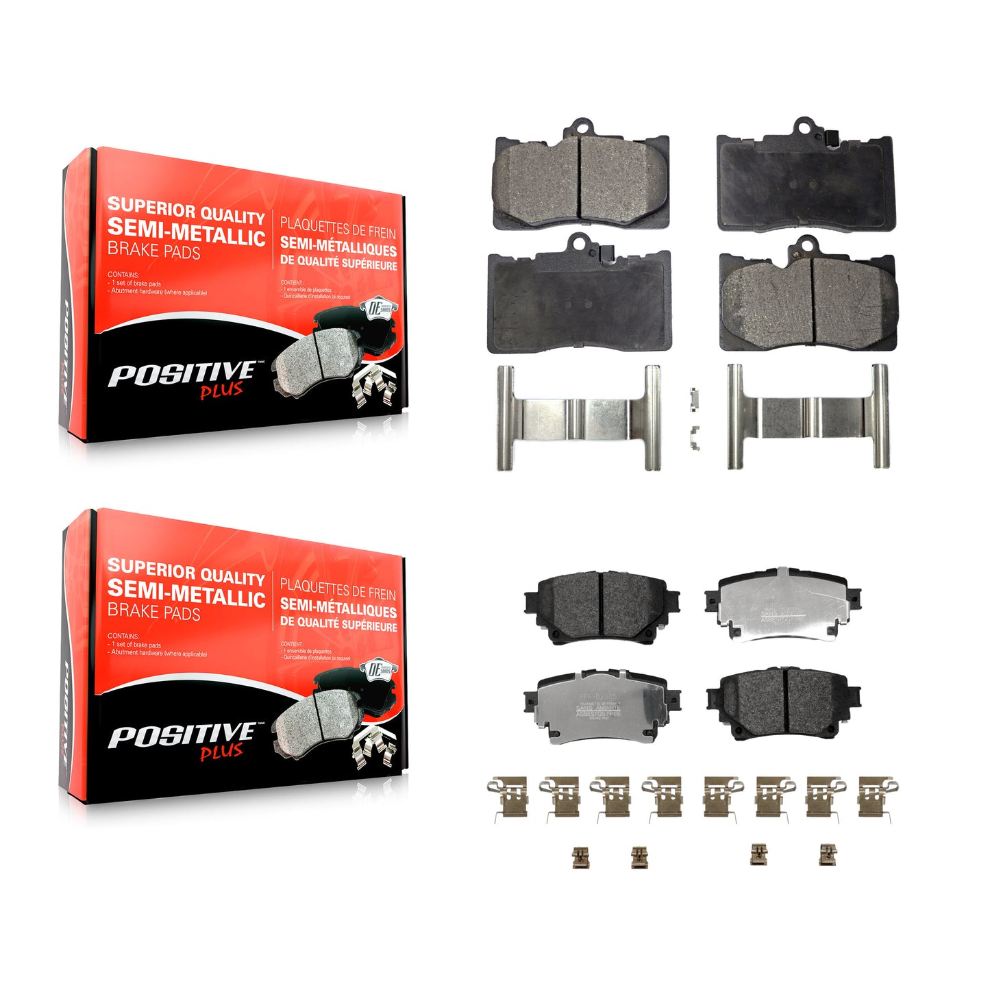 Brake Pads Kit-KPF-100844 Kit.bestparts.ca