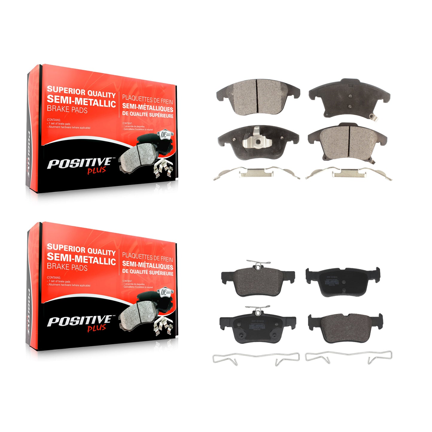 Brake Pads Kit-KPF-100847 Kit.bestparts.ca