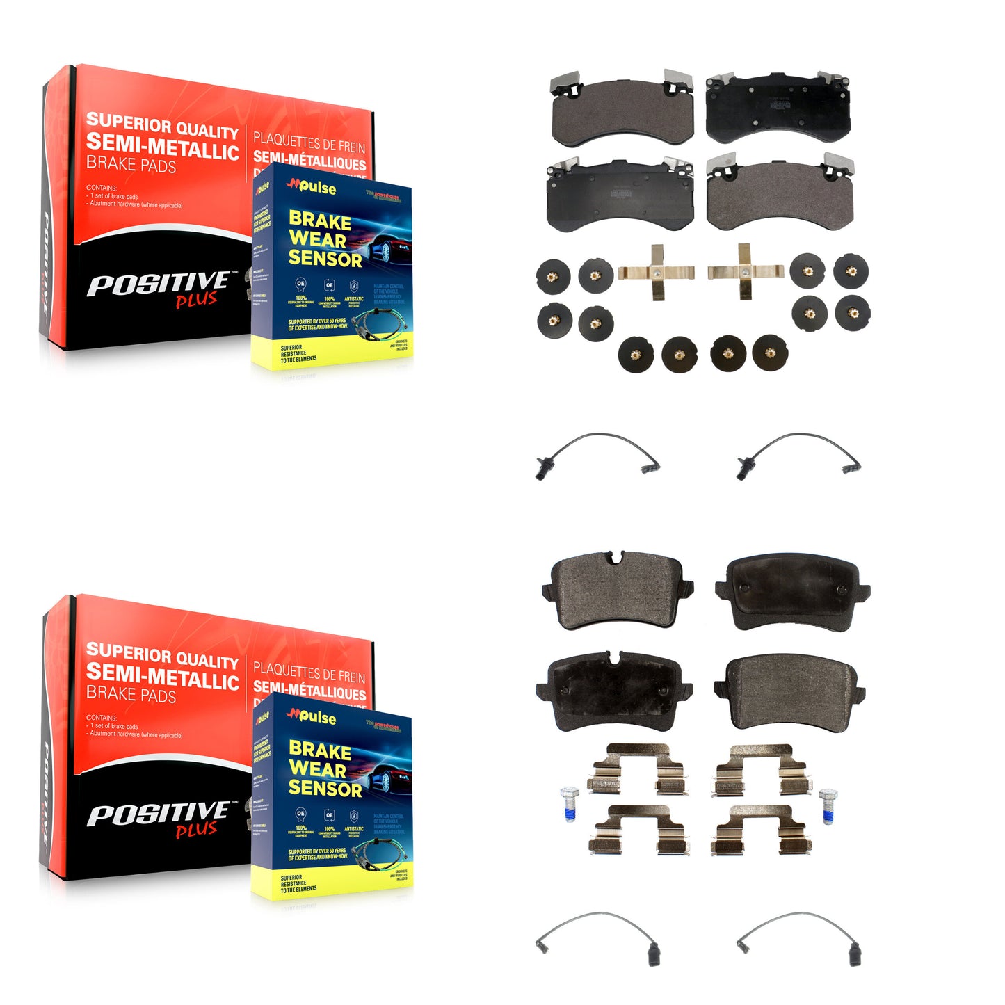 Brake Pads Kit-KPW-100238 Kit.bestparts.ca
