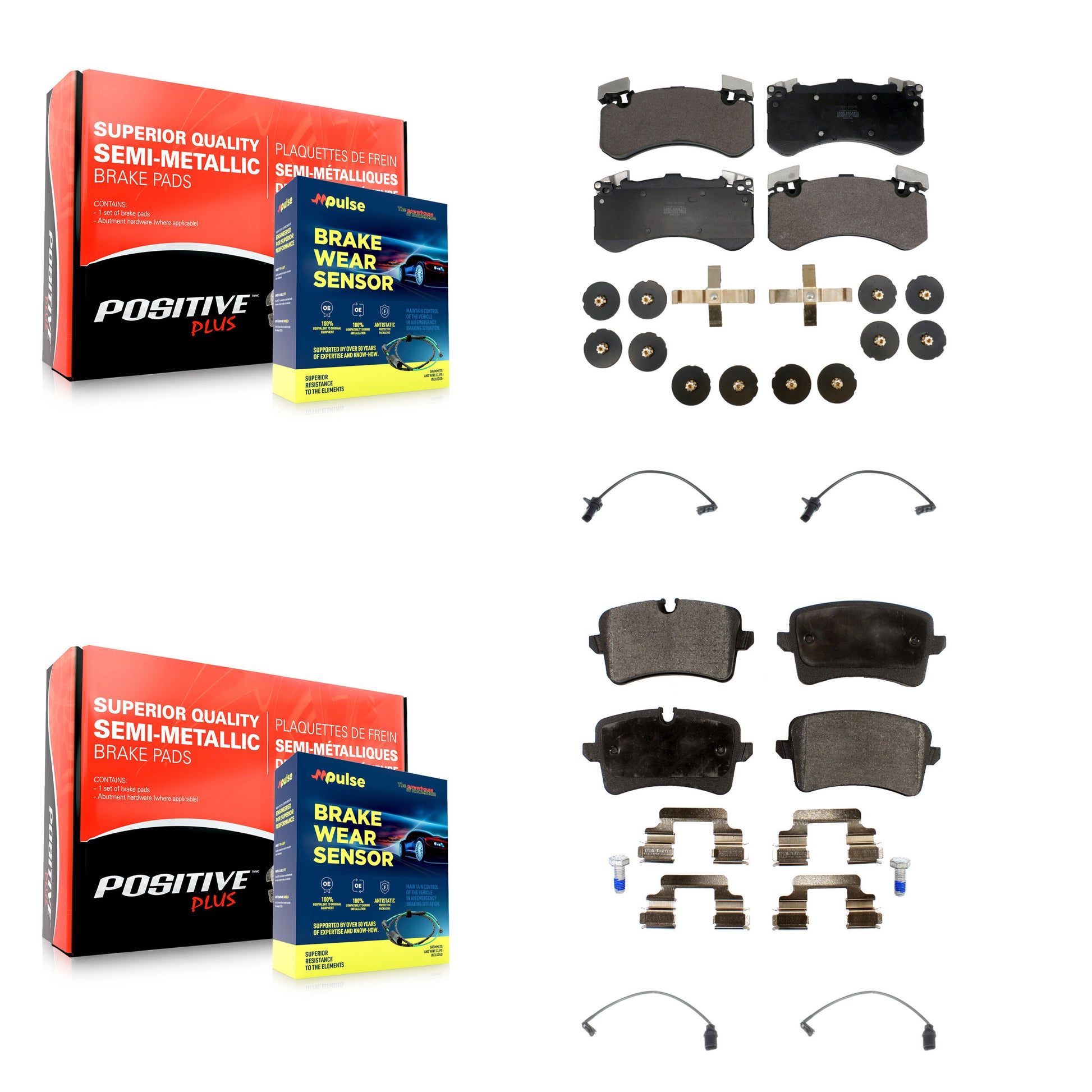 Brake Pads Kit-KPW-100238