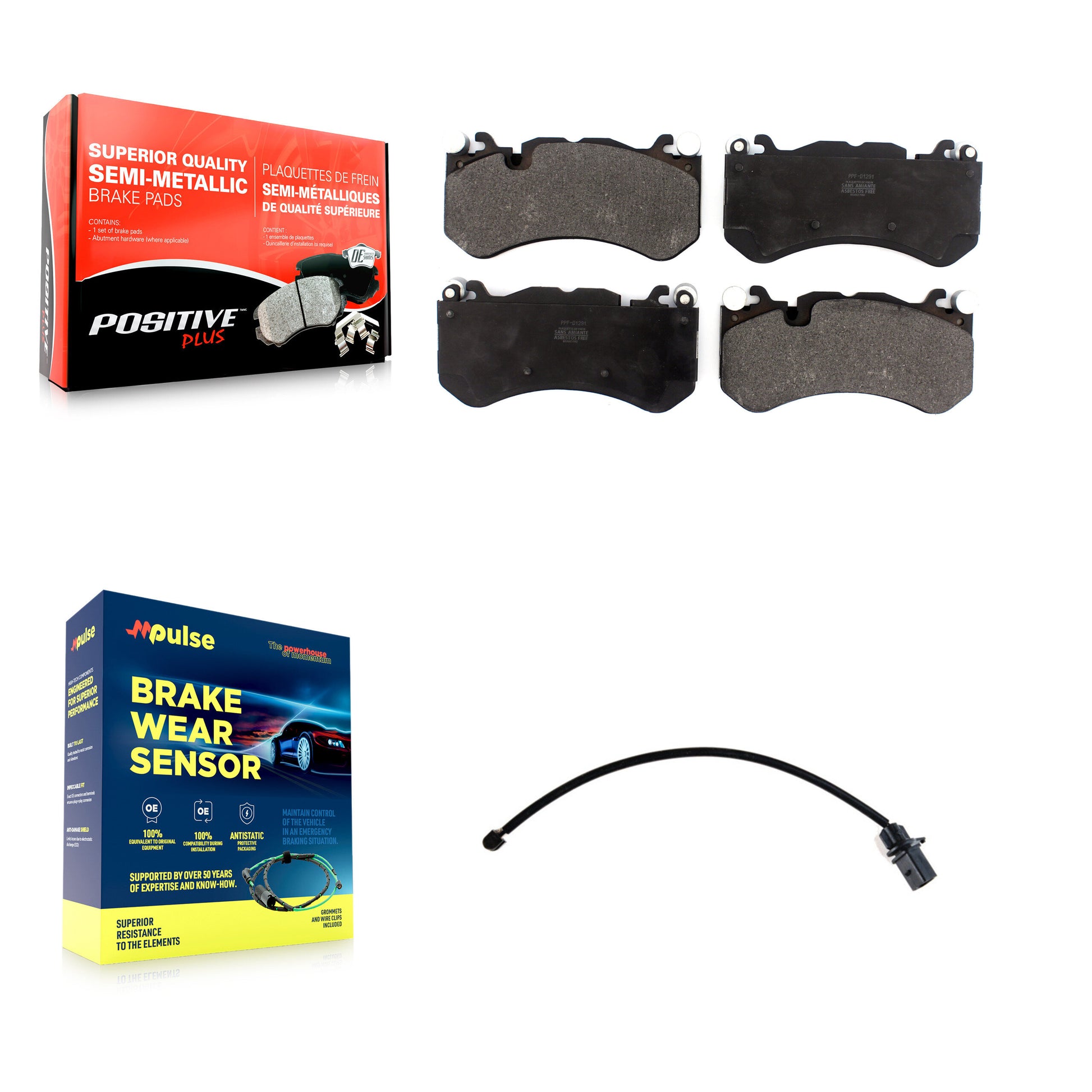 Brake Pads Kit-KPW-100621