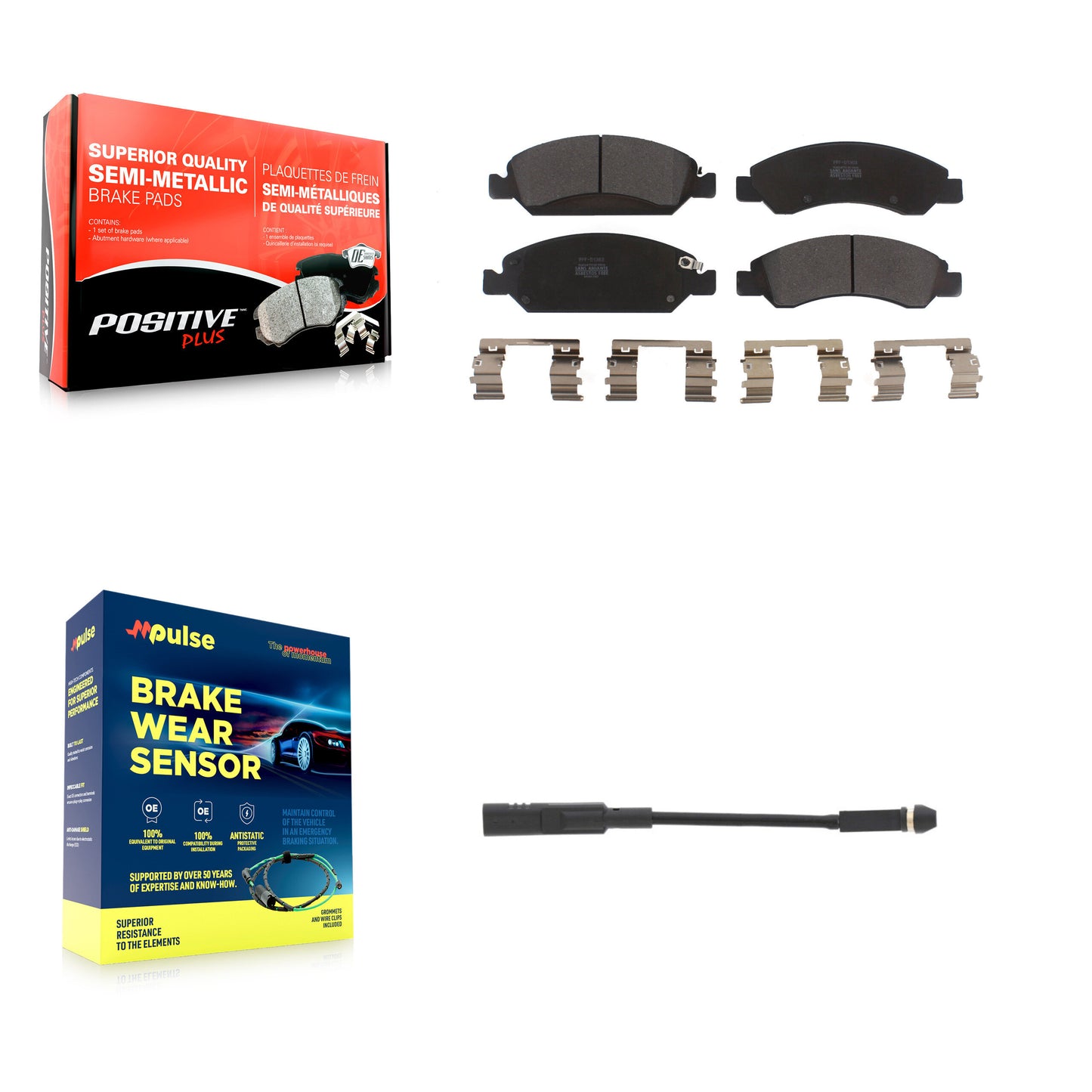 Brake Pads Kit-KPW-100745 Kit.bestparts.ca