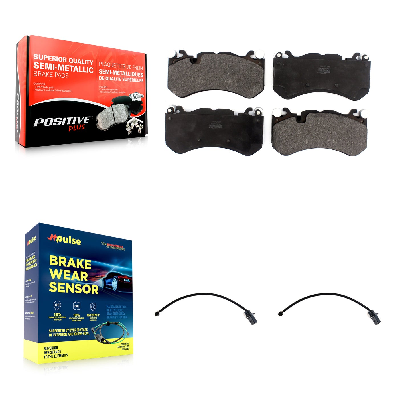 Brake Pads Kit-KPW-100818 Kit.bestparts.ca