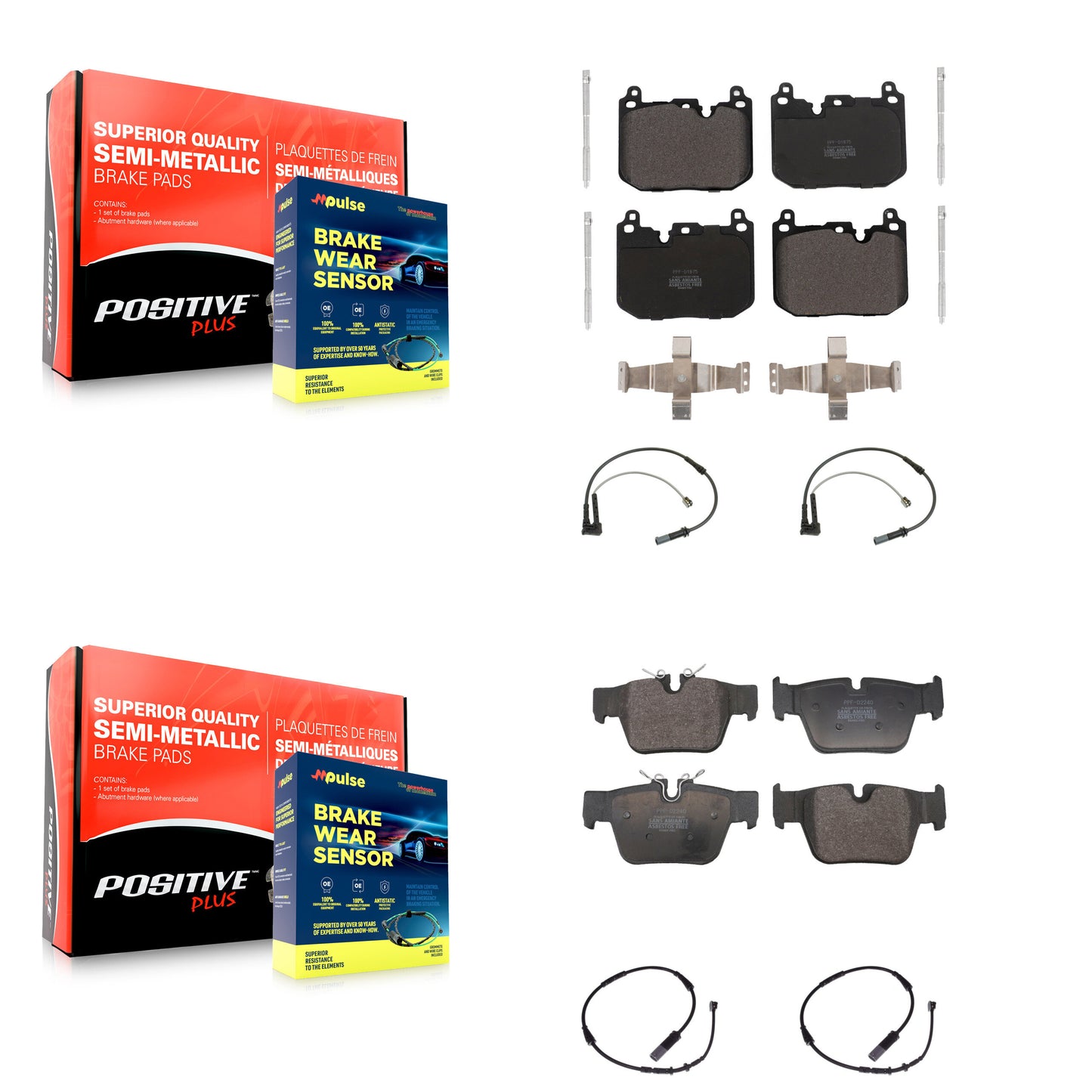 Brake Pads Kit-KPW-101509 Kit.bestparts.ca