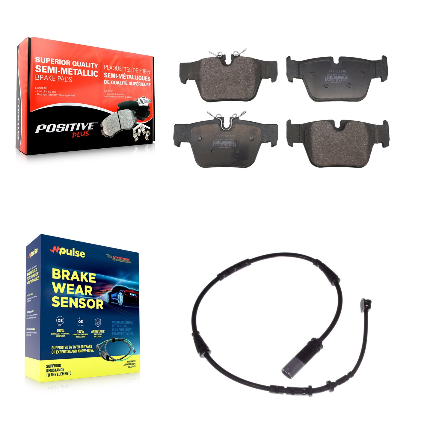 Brake Pads Kit-KPW-101614 Kit.bestparts.ca