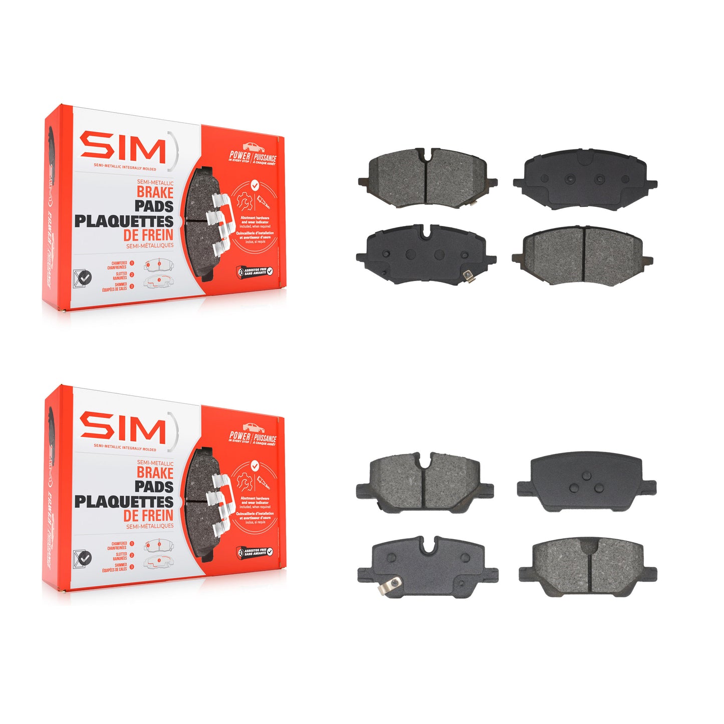 Brake Pads Kit-KSM-100628 Kit.bestparts.ca
