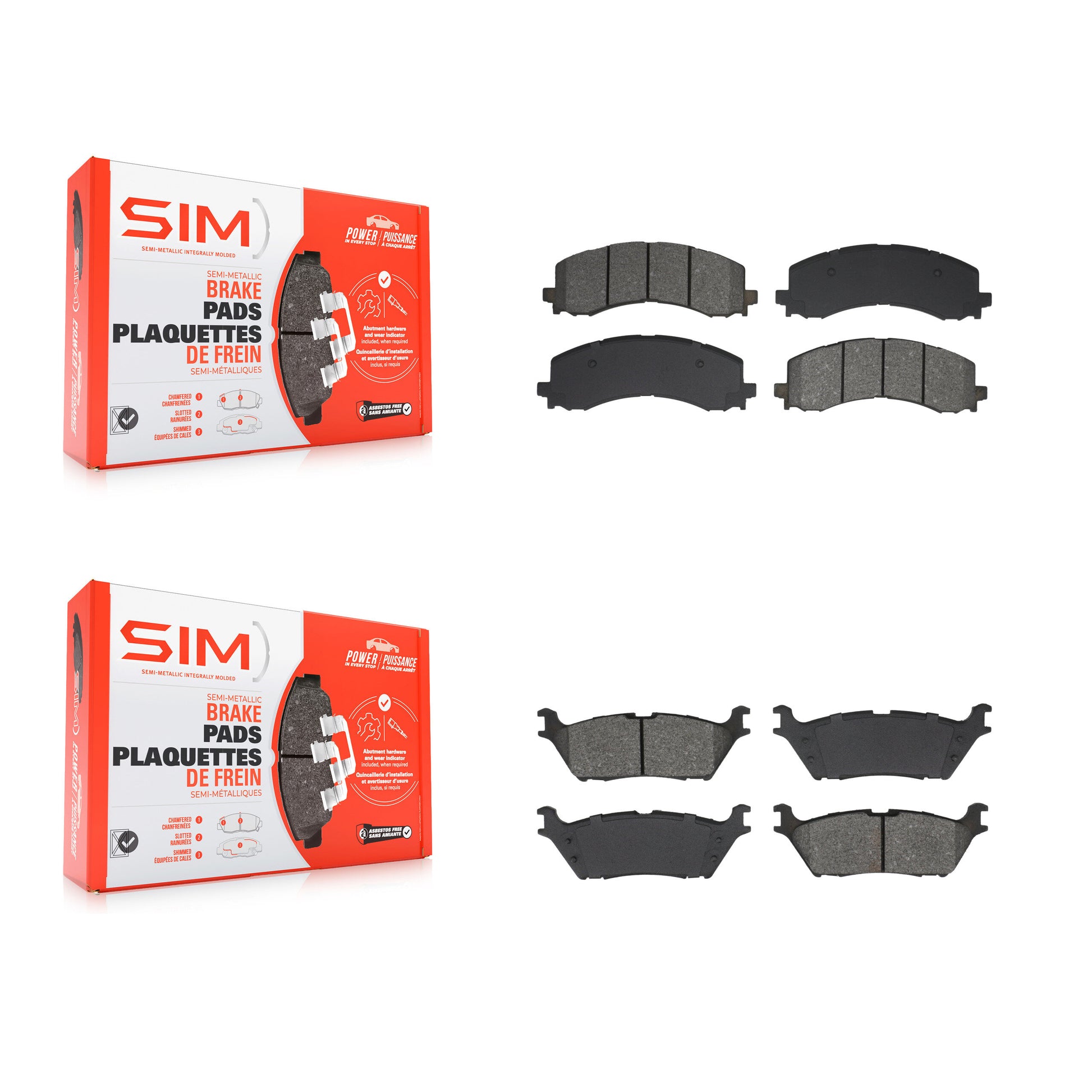 Brake Pads Kit-KSM-100671