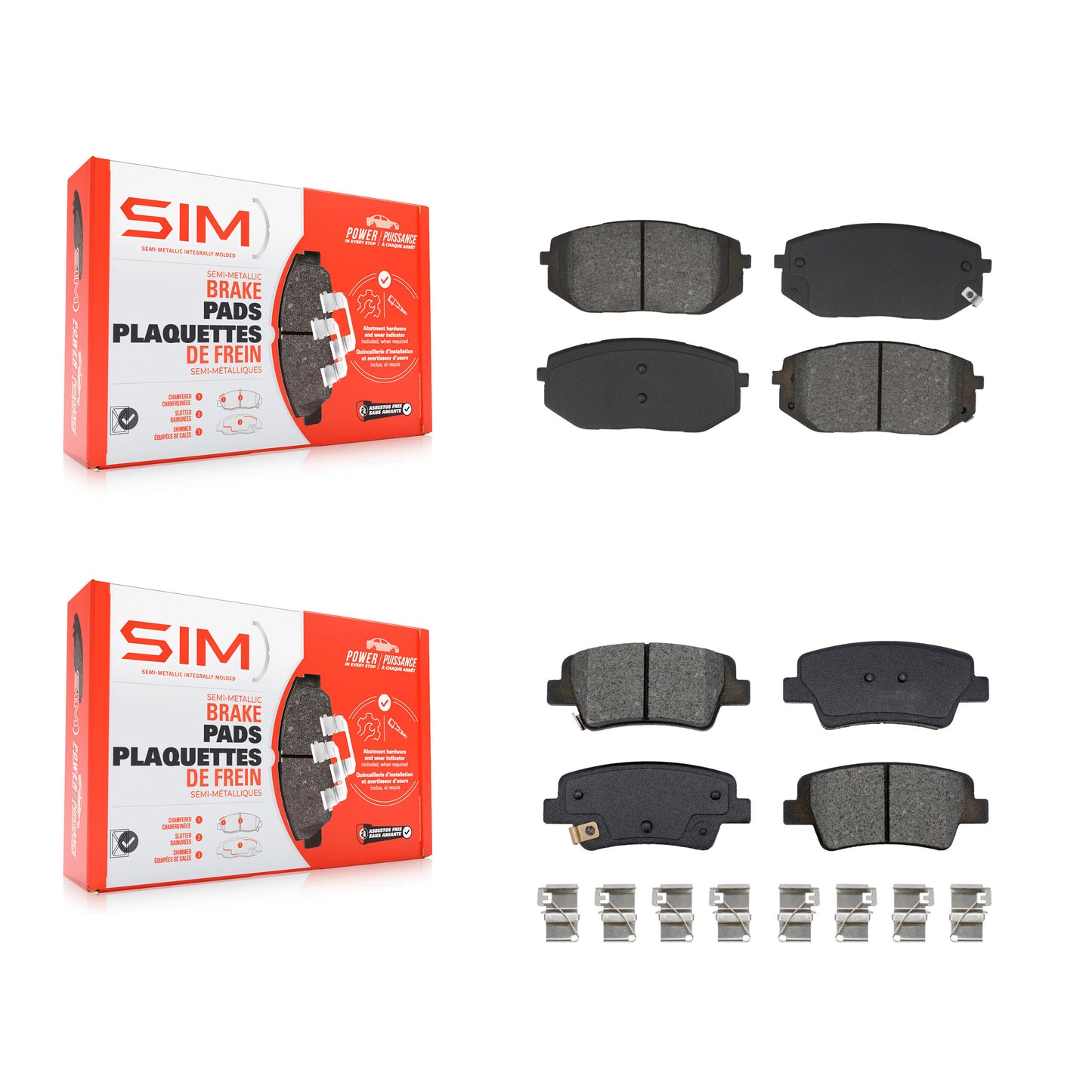 Brake Pads Kit-KSM-100690 Kit.bestparts.ca